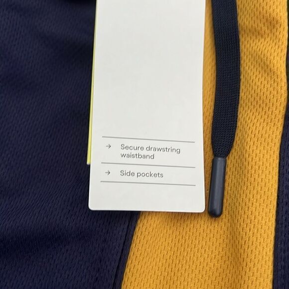 NWT All in Motion Size XL Men’s Mesh Shorts Navy Quick Dry Moisture Wicking - Picture 6 of 8